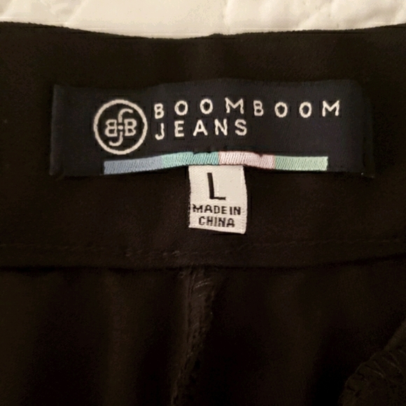Nwot, Boomboom brand black/white cropped pants. - Picture 6 of 9